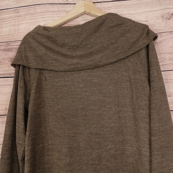 NWT DG2 DIANE GILMAN BROWN PULLOVER SWEATER WOMENS SIZE M MEDIUM NEW! - Picture 4 of 8